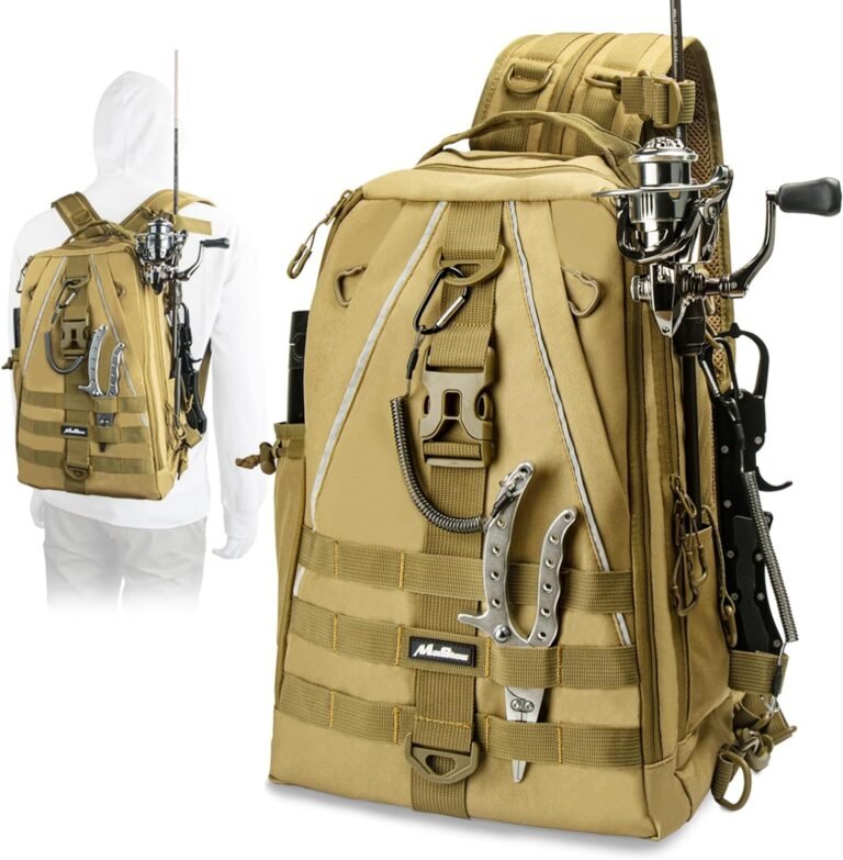 MoiShow Fishing Backpack Tackle Bag Review