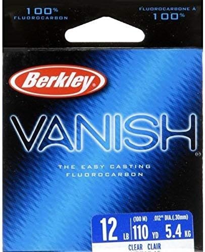 Berkley Vanish Fluorocarbon Fishing Line/Leader Material