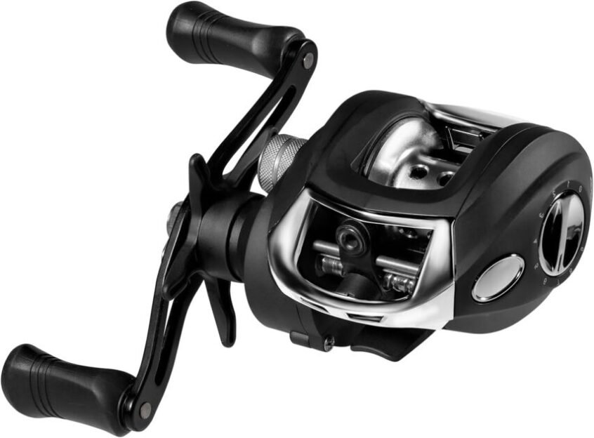 HANDING Fishing Reels Baitcasting Reels 6.3:1 Gear Ratio 18LB Max Drag Drag 7oz Magnetic Braking System Casting Reel for Beginner Fishing Reels Baitcaster