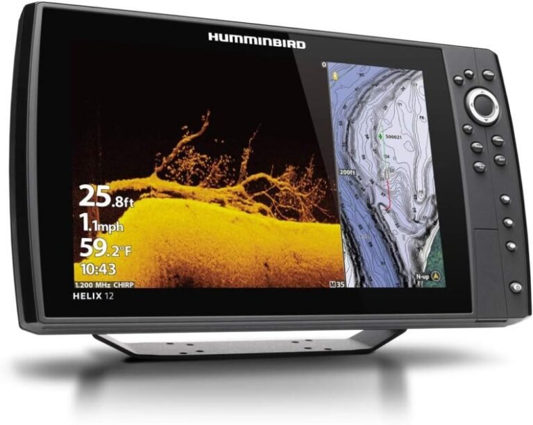 Humminbird 411440-1 Helix 12 Chirp MEGA DI+ GPS G4N Fish Finder Review