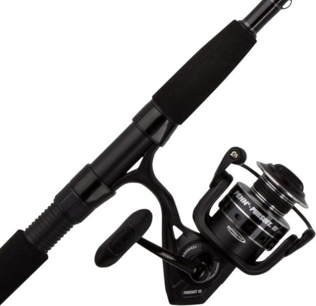 PENN Pursuit III  Pursuit IV Spinning Reel and Fishing Rod Combo