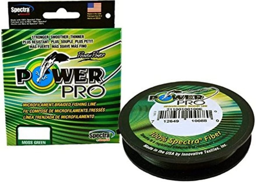 Power Pro Spectra Moss Green Braided Line